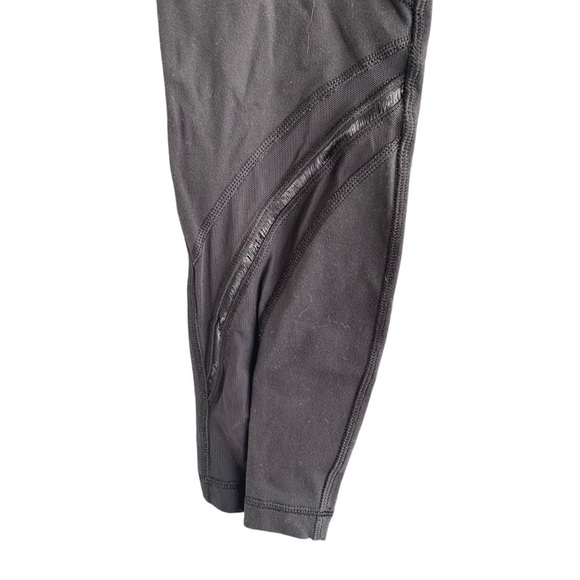 Lululemon Limited Edition High Times Pants Metta Black Full Luon Leggings Size 4 - Picture 4 of 4